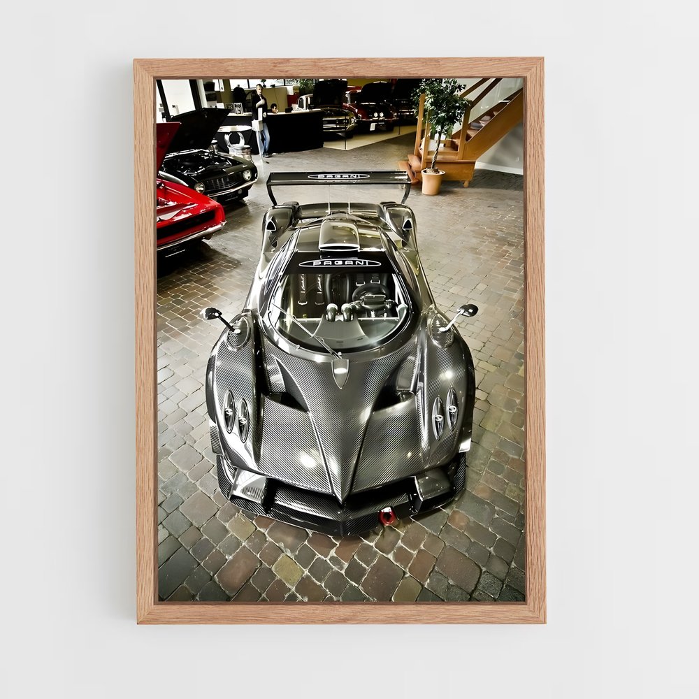 Poster Chambre Zonda – affiche Pagani (vue 4)